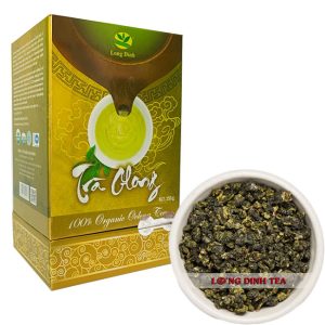 Trà Olong Hoa Việt Hộp gỗ